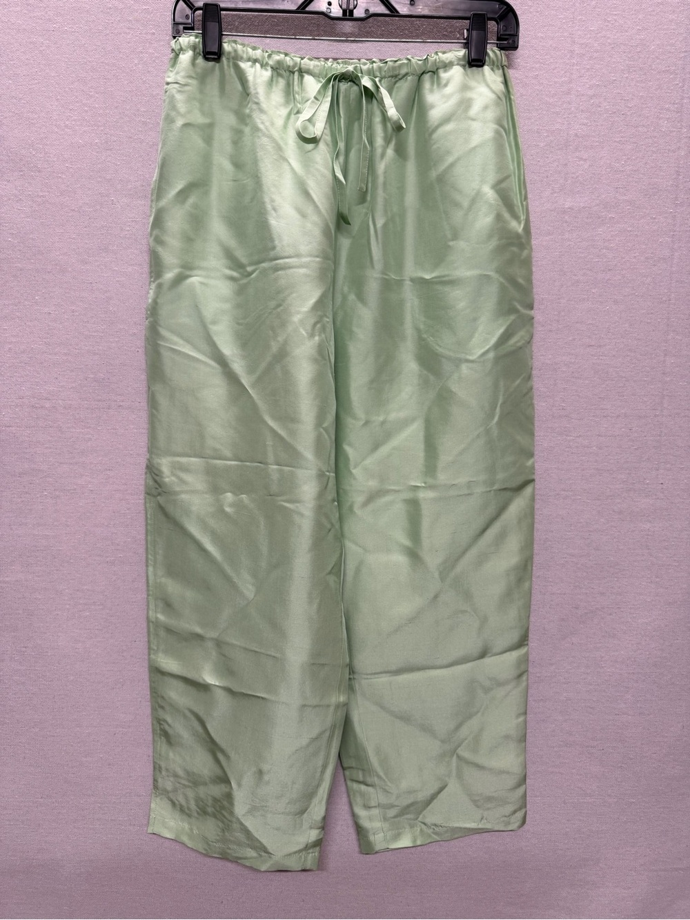 New Vintage Ann May 100% Silk Capri Pants - size M